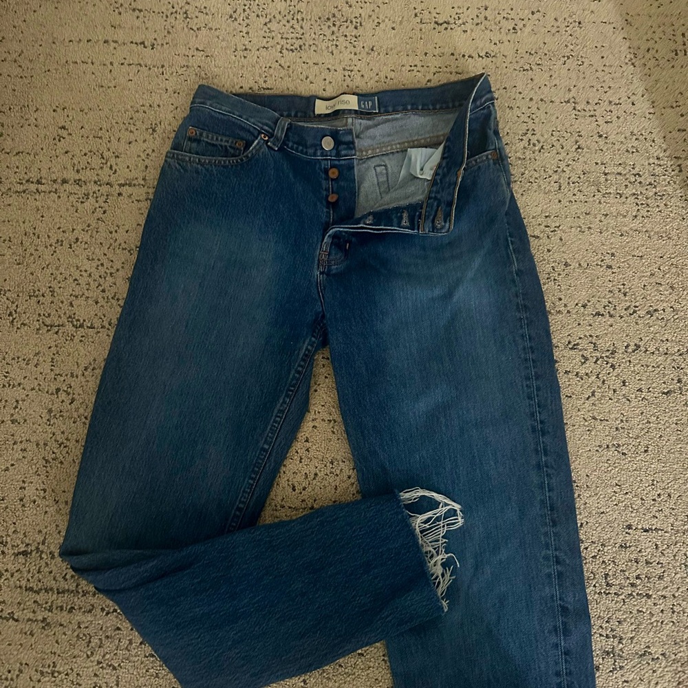 GAP Vintage low rise button fly jeans
